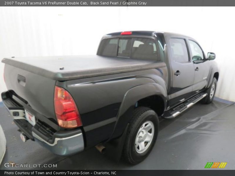 Black Sand Pearl / Graphite Gray 2007 Toyota Tacoma V6 PreRunner Double Cab