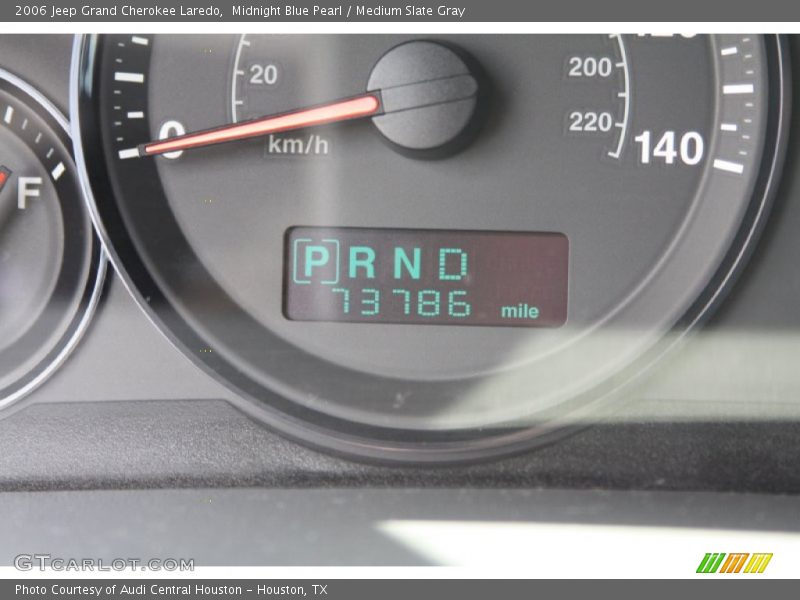 Midnight Blue Pearl / Medium Slate Gray 2006 Jeep Grand Cherokee Laredo