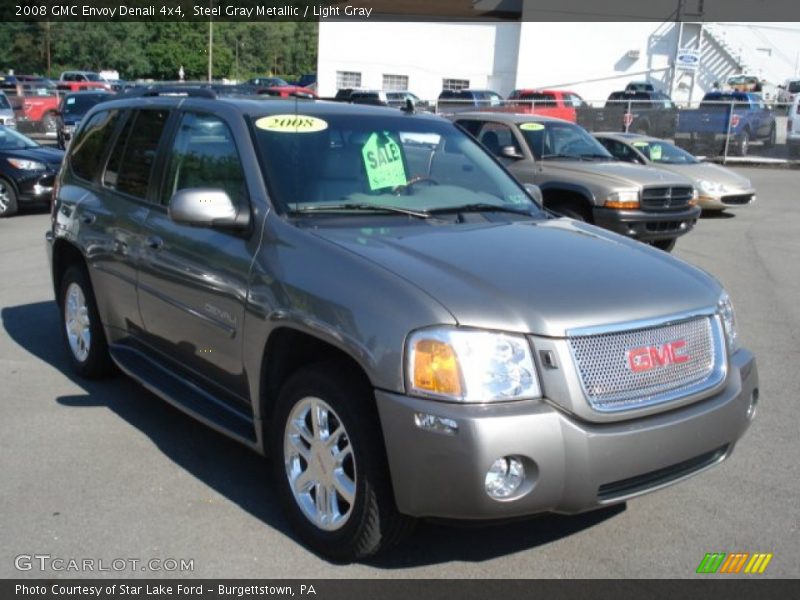 Steel Gray Metallic / Light Gray 2008 GMC Envoy Denali 4x4