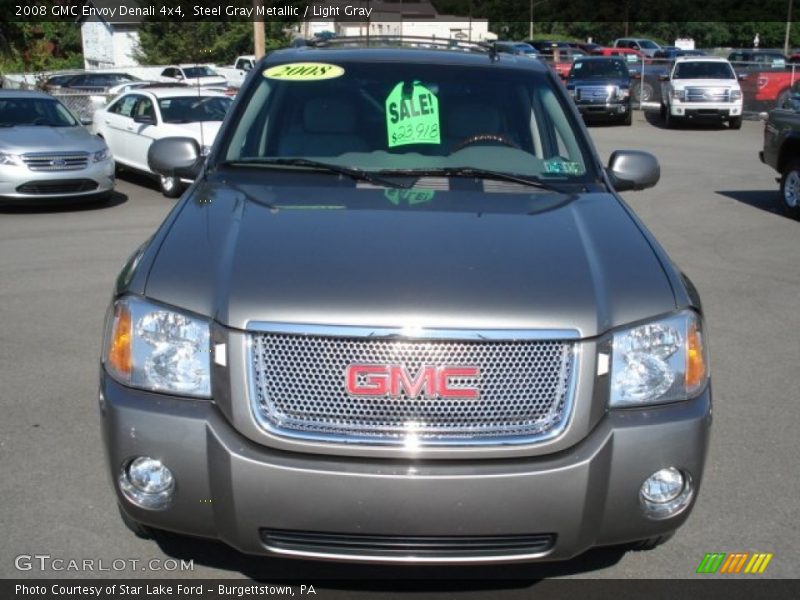 Steel Gray Metallic / Light Gray 2008 GMC Envoy Denali 4x4