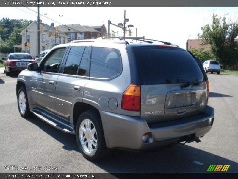 Steel Gray Metallic / Light Gray 2008 GMC Envoy Denali 4x4