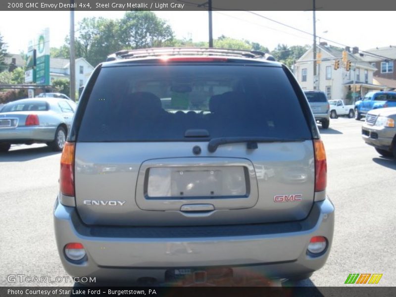 Steel Gray Metallic / Light Gray 2008 GMC Envoy Denali 4x4