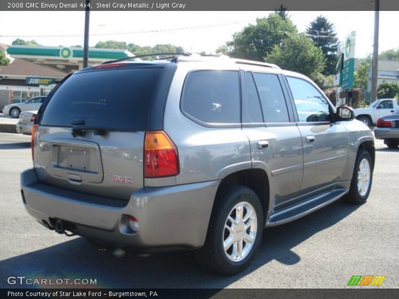 Steel Gray Metallic / Light Gray 2008 GMC Envoy Denali 4x4