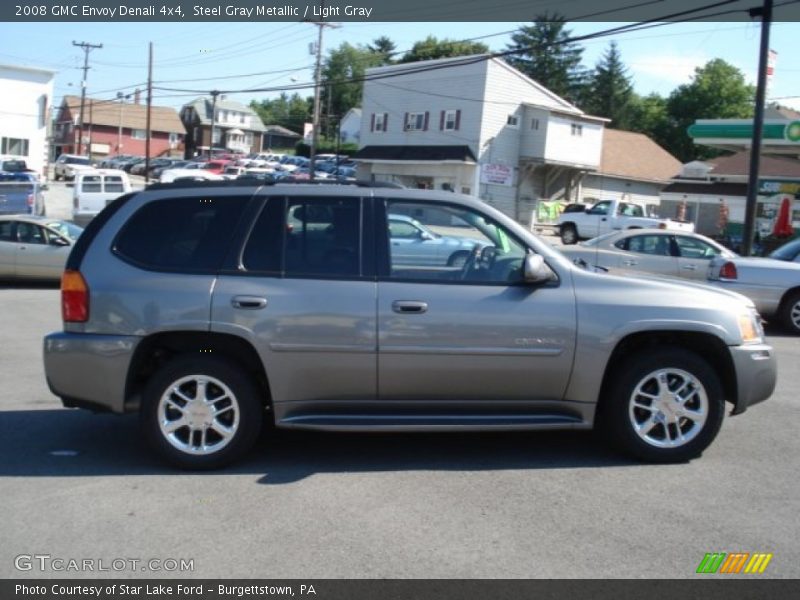 Steel Gray Metallic / Light Gray 2008 GMC Envoy Denali 4x4