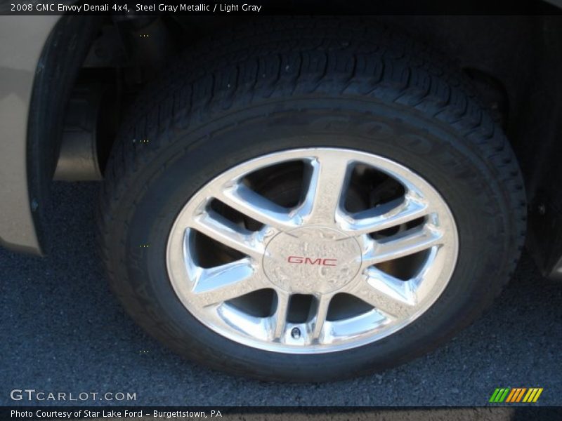 Steel Gray Metallic / Light Gray 2008 GMC Envoy Denali 4x4
