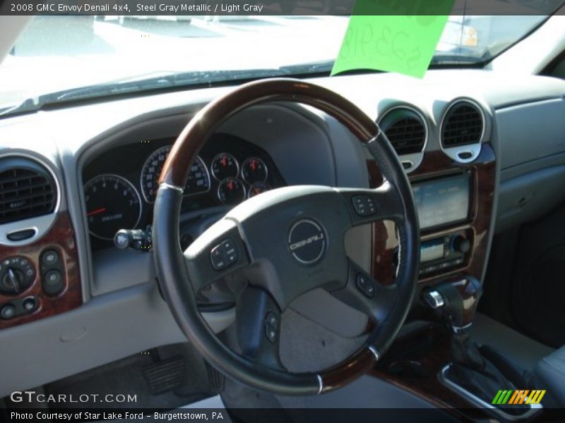 Steel Gray Metallic / Light Gray 2008 GMC Envoy Denali 4x4