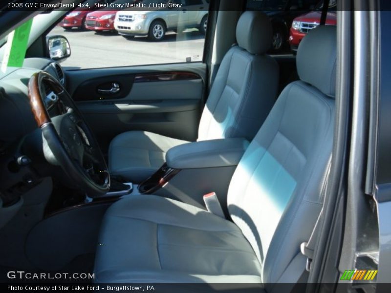 Steel Gray Metallic / Light Gray 2008 GMC Envoy Denali 4x4