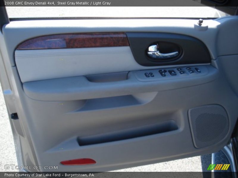 Steel Gray Metallic / Light Gray 2008 GMC Envoy Denali 4x4