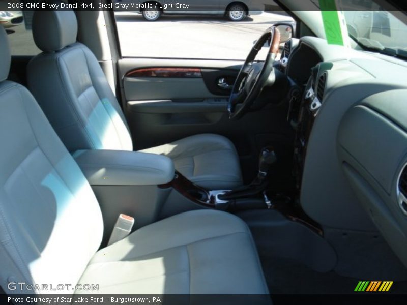 Steel Gray Metallic / Light Gray 2008 GMC Envoy Denali 4x4