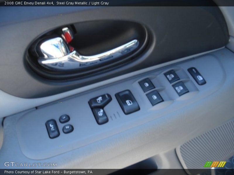 Steel Gray Metallic / Light Gray 2008 GMC Envoy Denali 4x4
