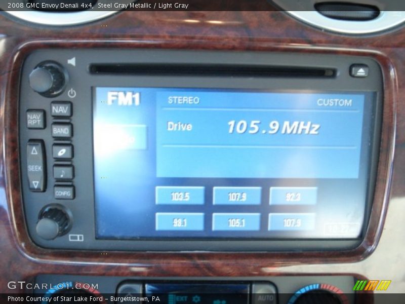 Steel Gray Metallic / Light Gray 2008 GMC Envoy Denali 4x4