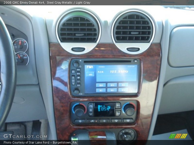Steel Gray Metallic / Light Gray 2008 GMC Envoy Denali 4x4