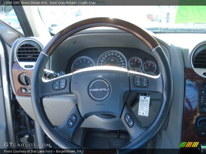 Steel Gray Metallic / Light Gray 2008 GMC Envoy Denali 4x4