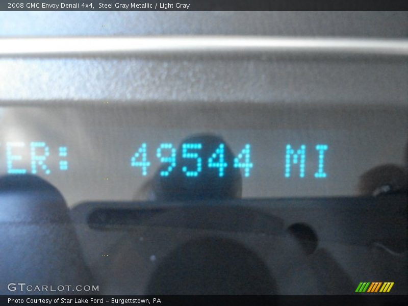 Steel Gray Metallic / Light Gray 2008 GMC Envoy Denali 4x4