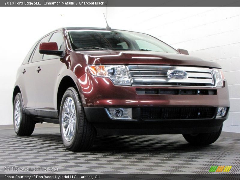 Cinnamon Metallic / Charcoal Black 2010 Ford Edge SEL