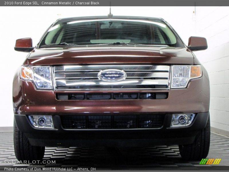 Cinnamon Metallic / Charcoal Black 2010 Ford Edge SEL