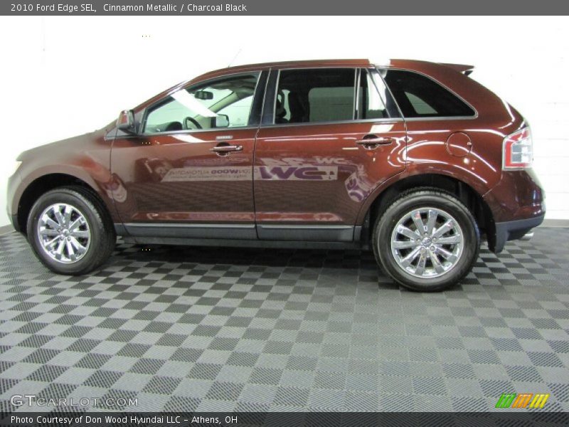 Cinnamon Metallic / Charcoal Black 2010 Ford Edge SEL