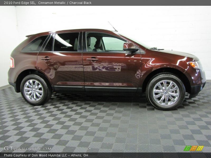 Cinnamon Metallic / Charcoal Black 2010 Ford Edge SEL