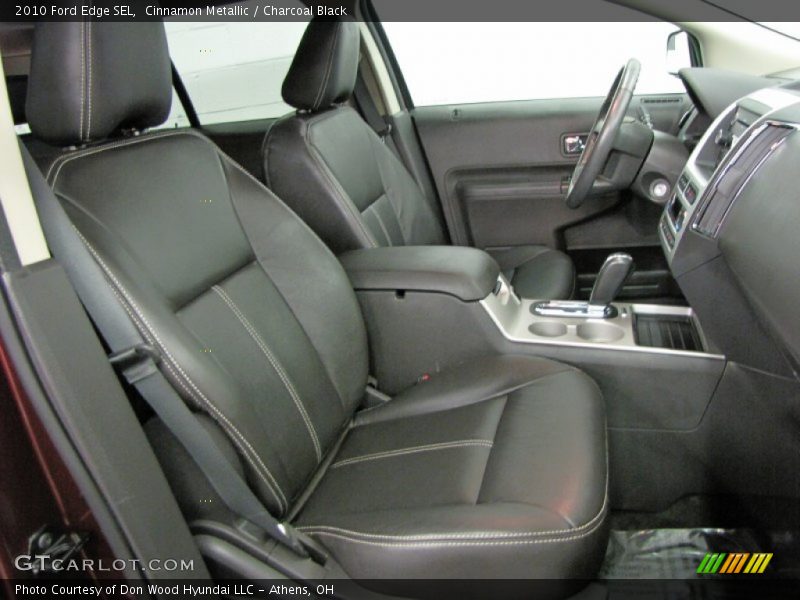 Cinnamon Metallic / Charcoal Black 2010 Ford Edge SEL