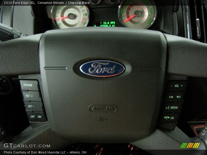 Cinnamon Metallic / Charcoal Black 2010 Ford Edge SEL
