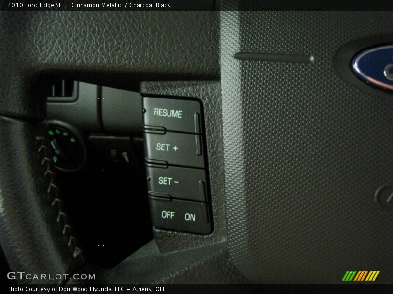 Cinnamon Metallic / Charcoal Black 2010 Ford Edge SEL