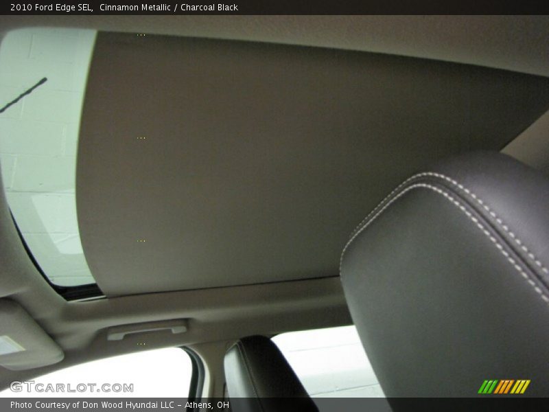 Cinnamon Metallic / Charcoal Black 2010 Ford Edge SEL