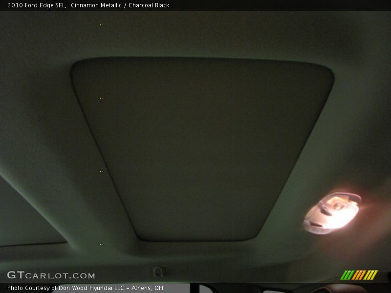 Cinnamon Metallic / Charcoal Black 2010 Ford Edge SEL