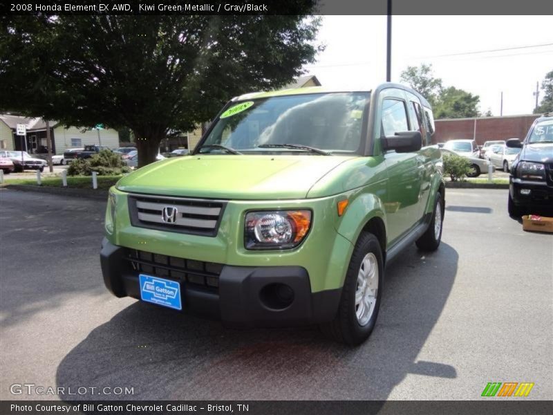 Kiwi Green Metallic / Gray/Black 2008 Honda Element EX AWD