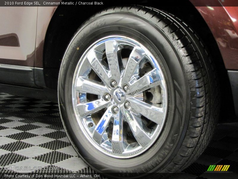 Cinnamon Metallic / Charcoal Black 2010 Ford Edge SEL
