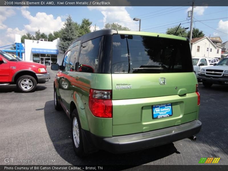 Kiwi Green Metallic / Gray/Black 2008 Honda Element EX AWD