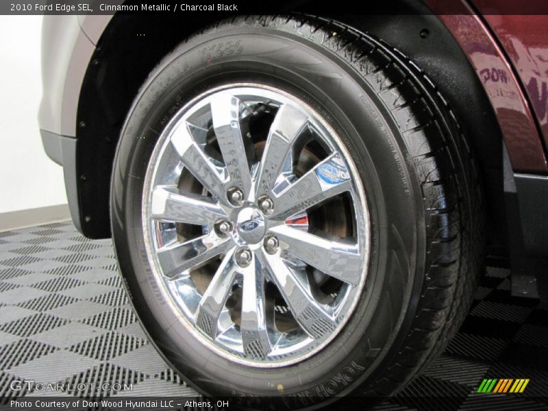 Cinnamon Metallic / Charcoal Black 2010 Ford Edge SEL