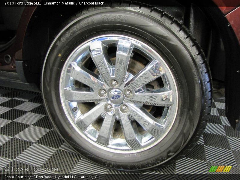 Cinnamon Metallic / Charcoal Black 2010 Ford Edge SEL