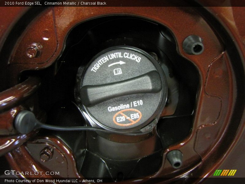 Cinnamon Metallic / Charcoal Black 2010 Ford Edge SEL