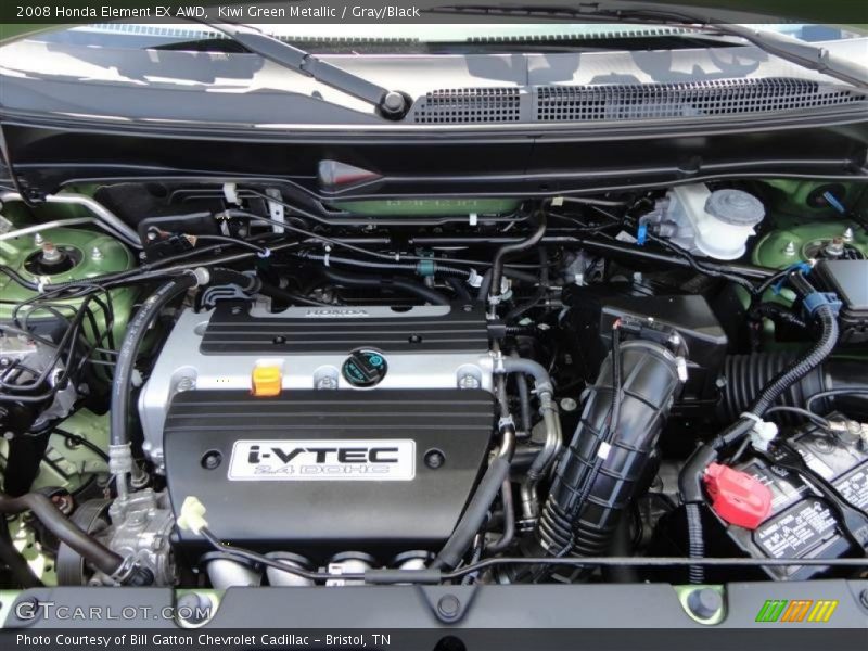 Kiwi Green Metallic / Gray/Black 2008 Honda Element EX AWD