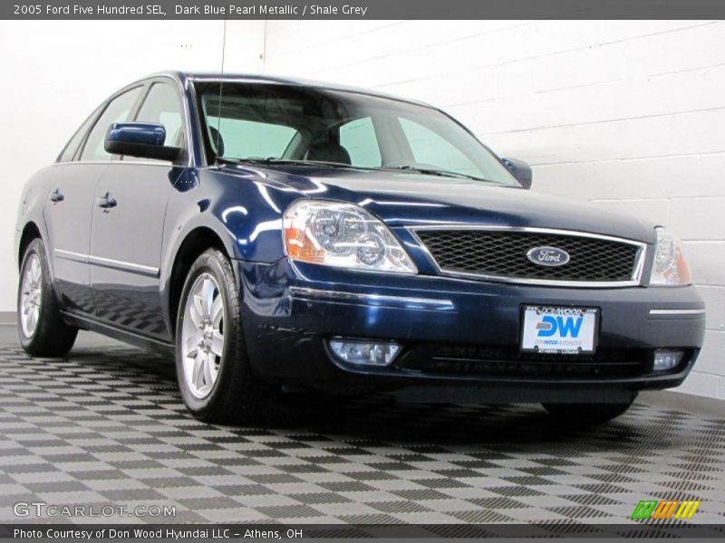 Dark Blue Pearl Metallic / Shale Grey 2005 Ford Five Hundred SEL