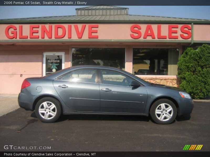 Stealth Gray Metallic / Ebony 2006 Pontiac G6 Sedan