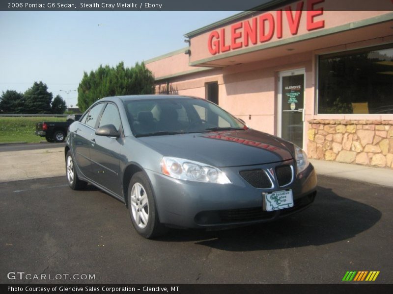Stealth Gray Metallic / Ebony 2006 Pontiac G6 Sedan