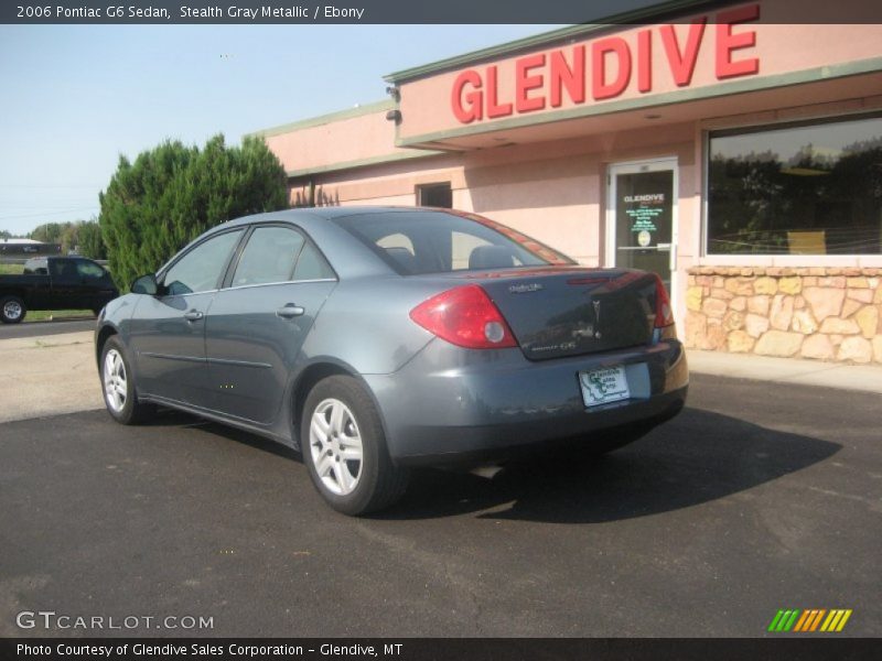 Stealth Gray Metallic / Ebony 2006 Pontiac G6 Sedan