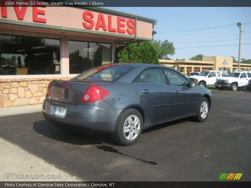 Stealth Gray Metallic / Ebony 2006 Pontiac G6 Sedan