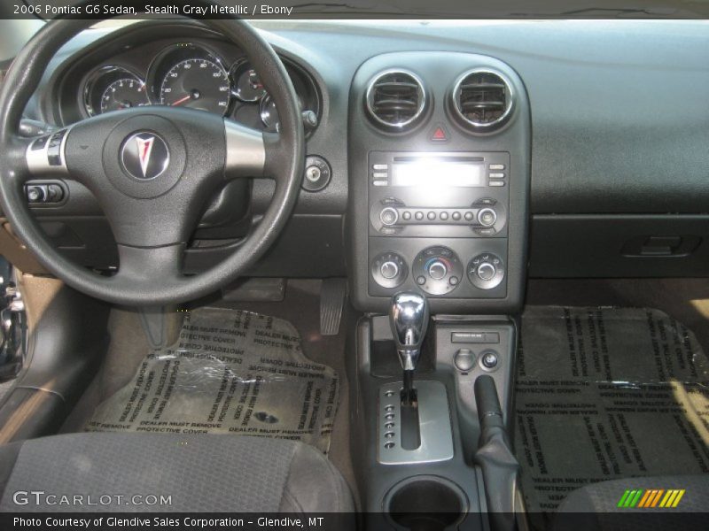 Stealth Gray Metallic / Ebony 2006 Pontiac G6 Sedan