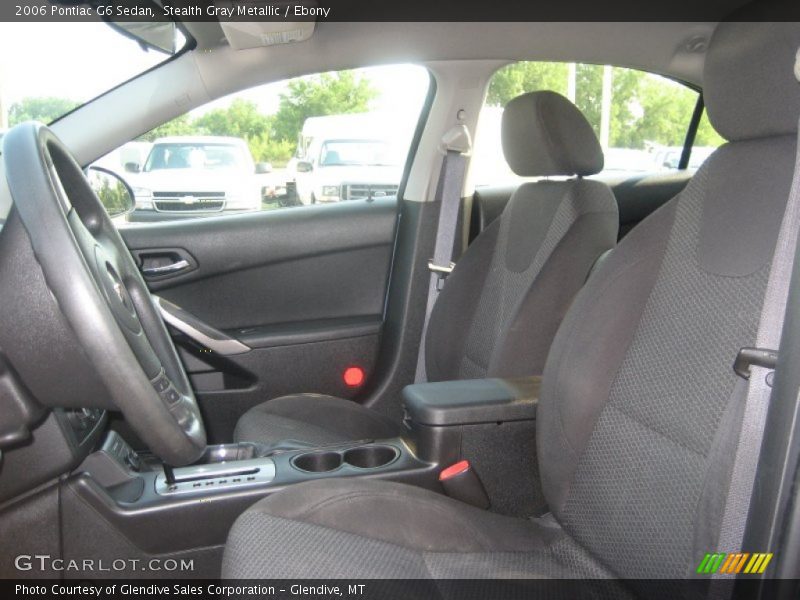 Stealth Gray Metallic / Ebony 2006 Pontiac G6 Sedan