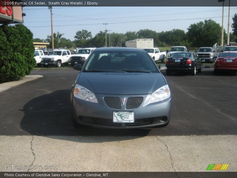 Stealth Gray Metallic / Ebony 2006 Pontiac G6 Sedan