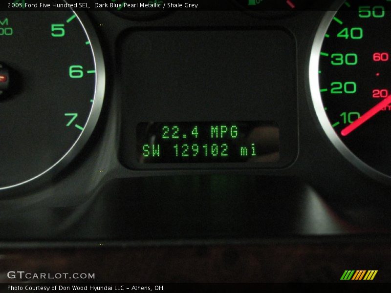 Dark Blue Pearl Metallic / Shale Grey 2005 Ford Five Hundred SEL