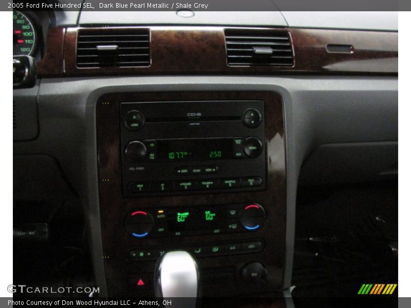 Dark Blue Pearl Metallic / Shale Grey 2005 Ford Five Hundred SEL