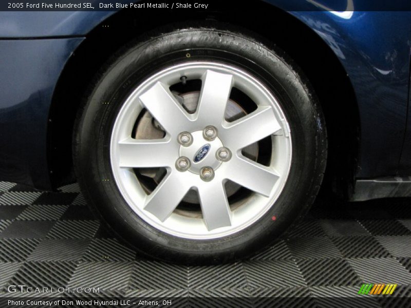Dark Blue Pearl Metallic / Shale Grey 2005 Ford Five Hundred SEL