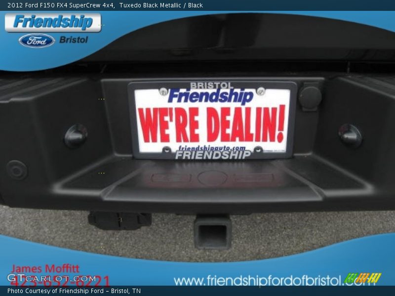 Tuxedo Black Metallic / Black 2012 Ford F150 FX4 SuperCrew 4x4