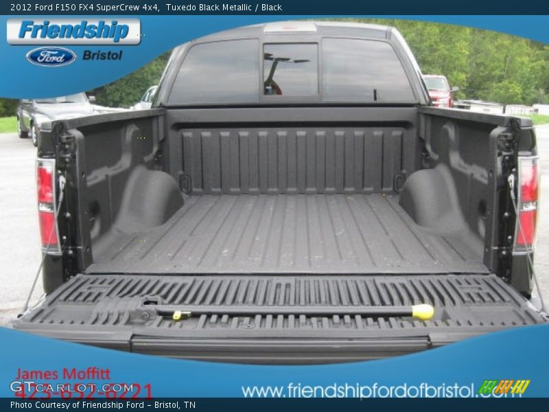 Tuxedo Black Metallic / Black 2012 Ford F150 FX4 SuperCrew 4x4