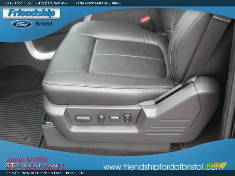 Tuxedo Black Metallic / Black 2012 Ford F150 FX4 SuperCrew 4x4