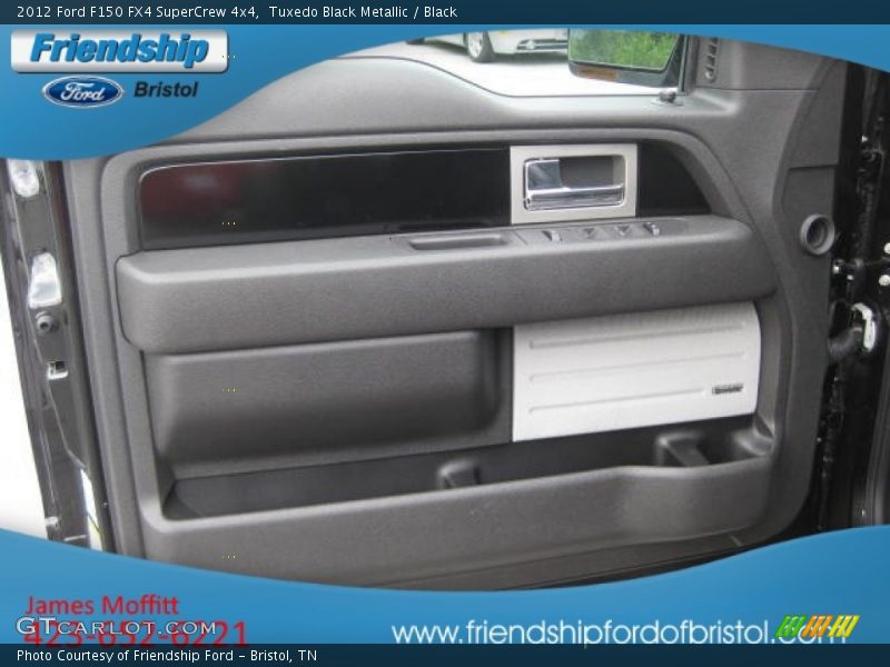 Tuxedo Black Metallic / Black 2012 Ford F150 FX4 SuperCrew 4x4