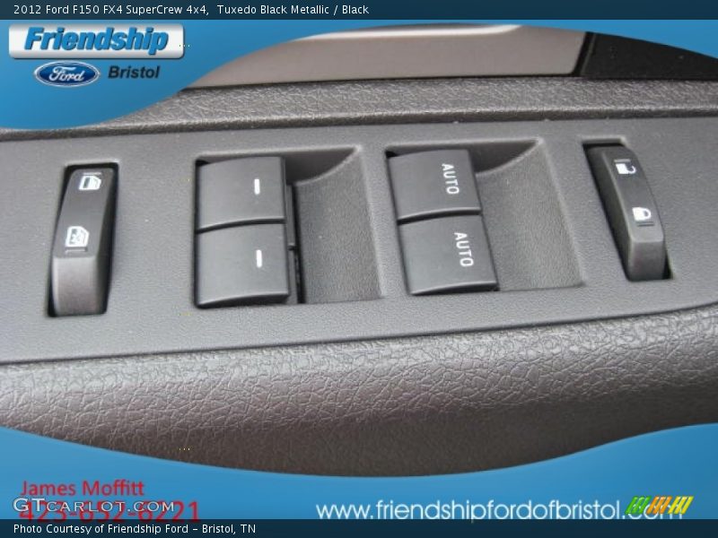 Tuxedo Black Metallic / Black 2012 Ford F150 FX4 SuperCrew 4x4